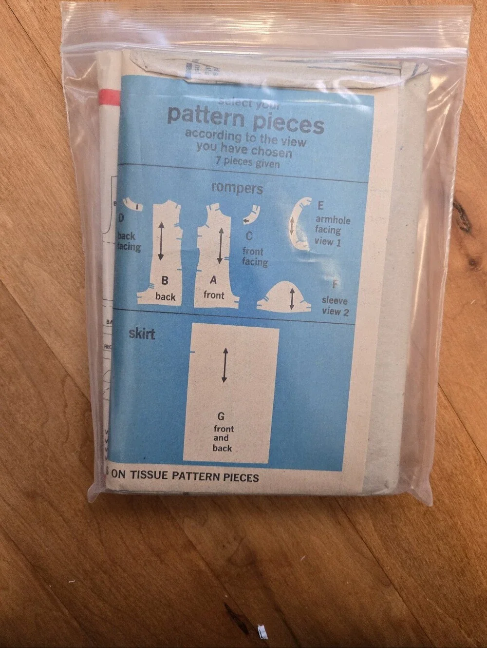 Vintage Simplicity 9288 Sewing Pattern – 1970s Romper & Skirt Sz 12